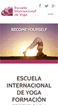 Mobile Screenshot of escueladeyoga.com